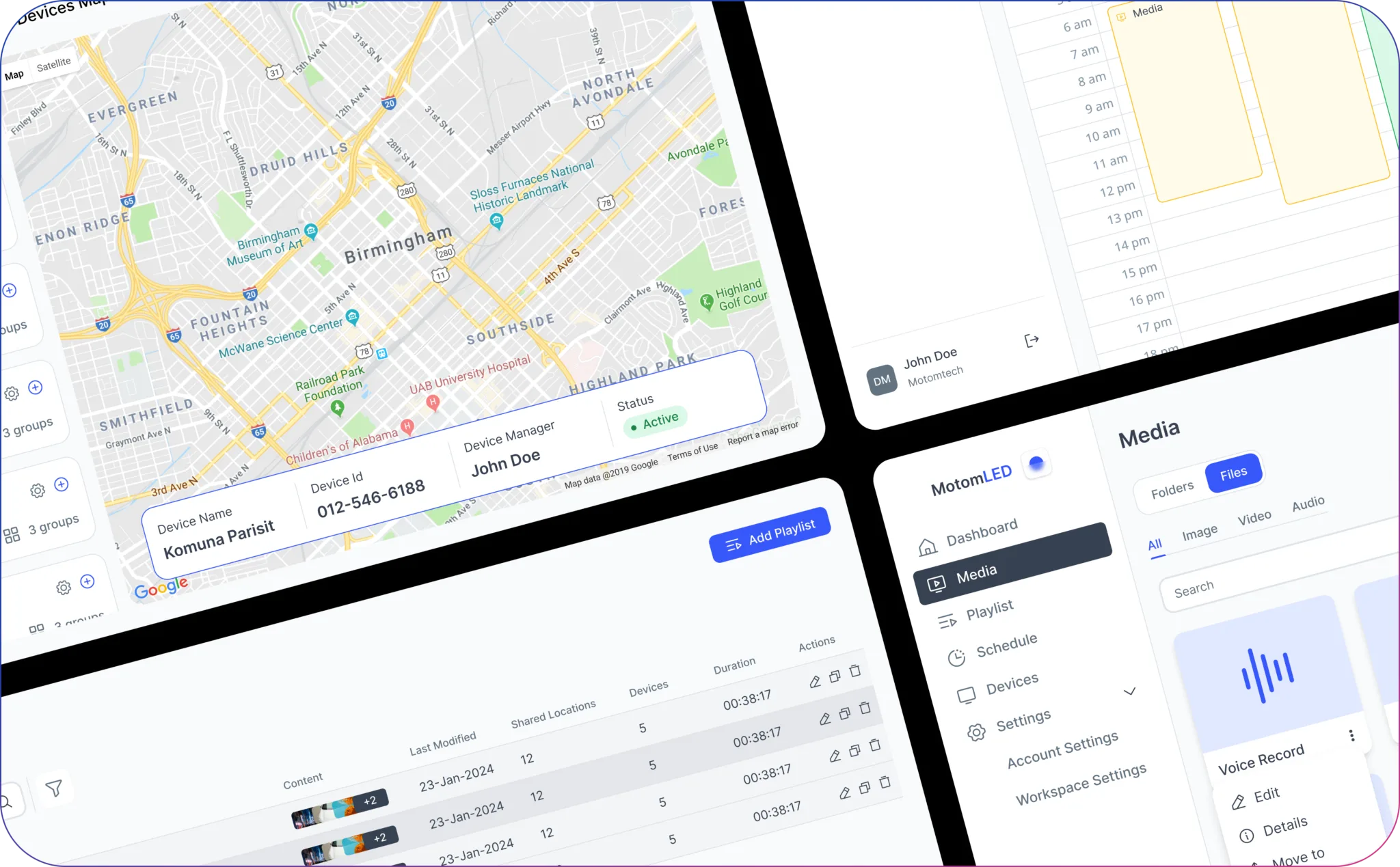 MotomLED - Smart LED Management System